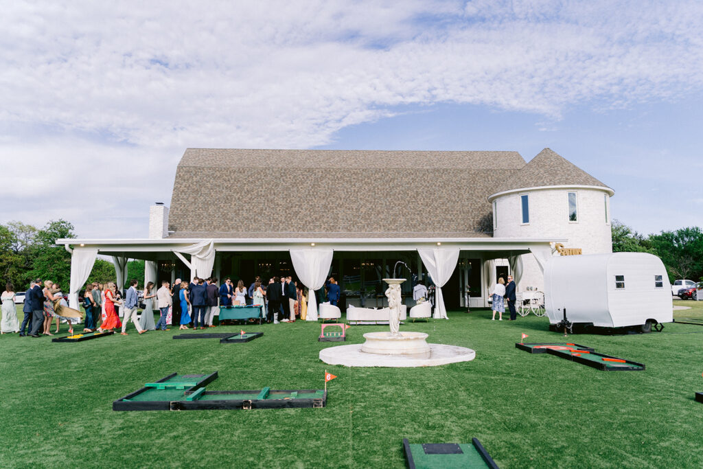 Lawn area at The French Farmhouse